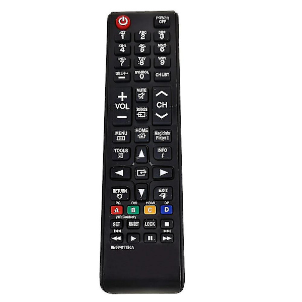 bn59-01180a Samsung HD-televisiolle / Lfd-näytölle Db32d Db40d Db48d Lh55dbdplga Hdtv Fernbedienung
