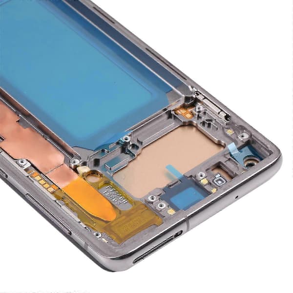 TFT LCD-skärm för Samsung Galaxy S10 SM-G973 Digitizer komplett enhet med ram, stöder inte fingeravtrycksidentifiering Black