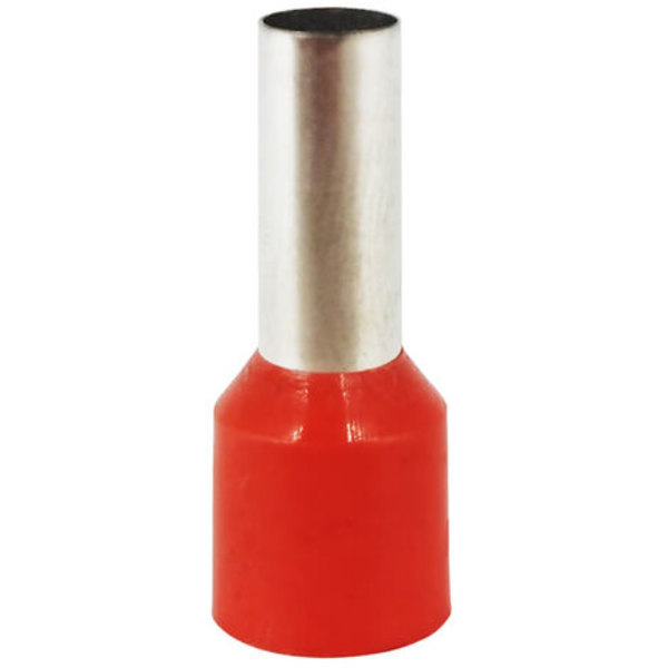 Rörterminal, stiftterminal (specifikation 0,25-10MM2) (vit/svart/röd/blå/gul/grå) blandad 1250PCS