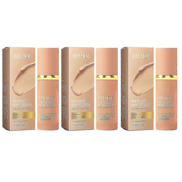【HT】Makeup flydende foundation letvægts fejlfri dækning foundation makeup tilbehør