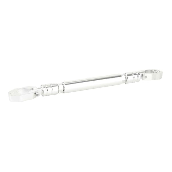 Styre för gatumotorcyklar, slitstark aluminiumlegering, silver