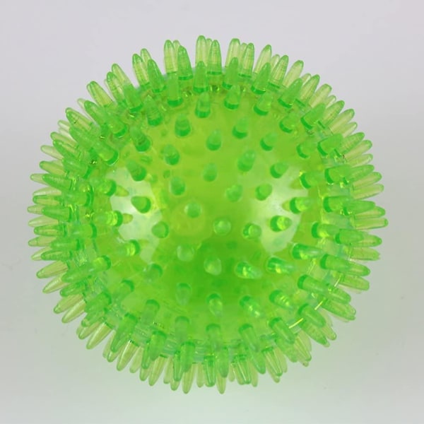 Koiran Elastinen Voice Thorn Ball Pieni (vihreä)