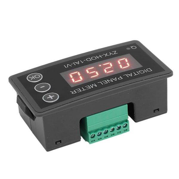 Justerbar Digital Strömspänning Analog Simulatorpanel för LED-testning, Signalgenerator med utgångar på 0-20mA, 0-10V och 7-28VDC