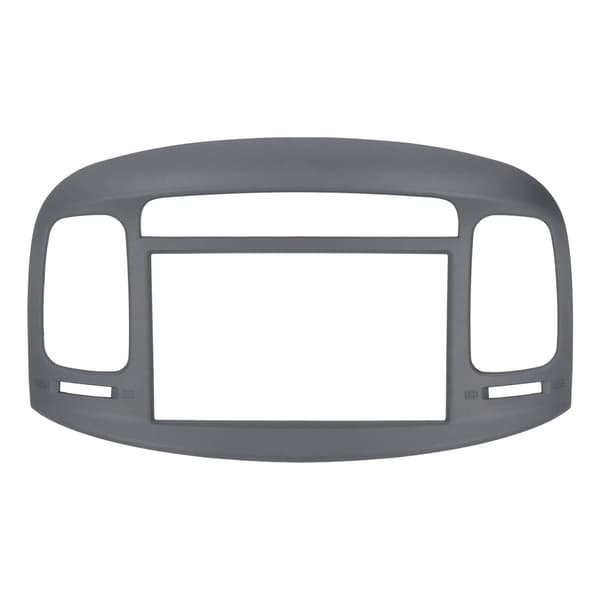 2DIN Bilstereo Radio Fascia Dash Panel DVD Ramme ABS Utskifting for Accent 2009‑2012