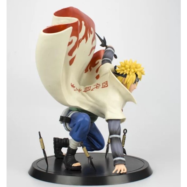 Anime Four Generations Naruto Wave Wind Minato Kuwu Hand Desktop Creative Ornament Anime Shippuden Whirlwind (laukku)
