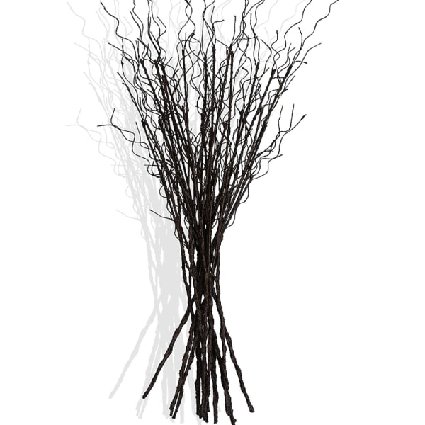Keinotekoinen sammalkorallin oksa Taivutettava tikku Realistinen kasvi Kodinsisustus Hääkukka Seinäoksan lattiamaljakkotäyte (musta)