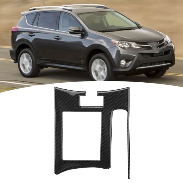 Karbonfiber Håndbrems Spark Panel Trim for Toyota RAV4 2006 2012