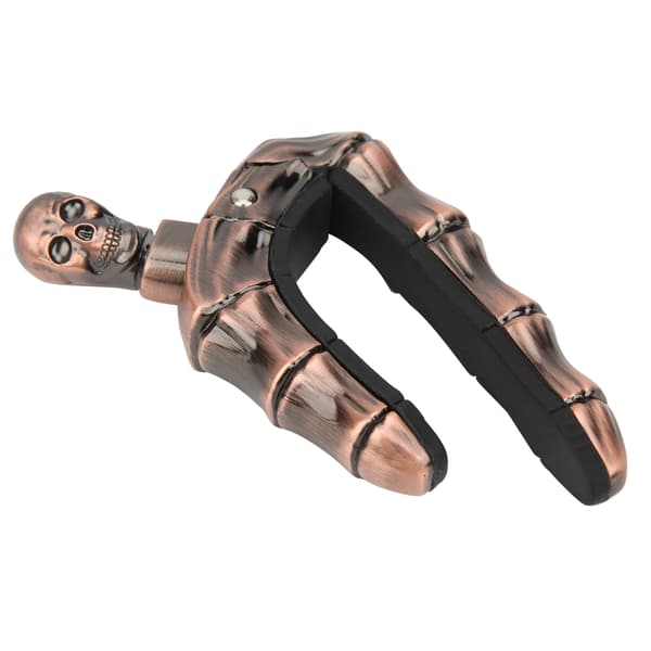 Skalle Gitarr Capo Justerbar Spänning Tillbehör Delar Folk Akustisk Gitarr Ukulele Brons