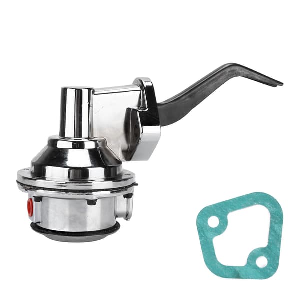 Mekanisk Bränslepump Dubbelventil Kromad Ersättning Ford Small Block Windsor V8 221 351