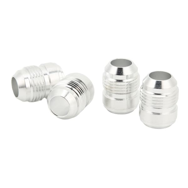 4 stk. 10AN svejsning til 3 4 tommer NPT gevind aluminiumslegering slange studs rør endeadapter