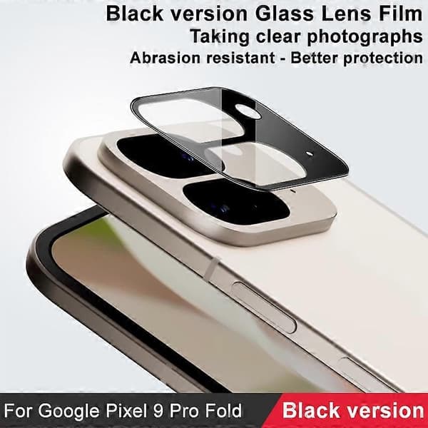 IMAK Bagkamera Linse Glas Film Sort Version Not Specified For Google Pixel 9 Pro Fold
