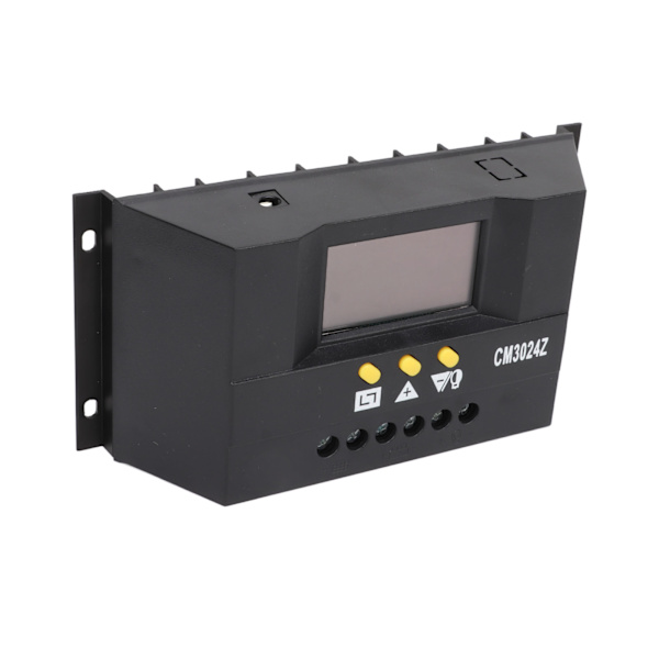PWM Solar Charge Controller LCD Display Intelligent PWM Solar Panel Regulator med termisk sensor
