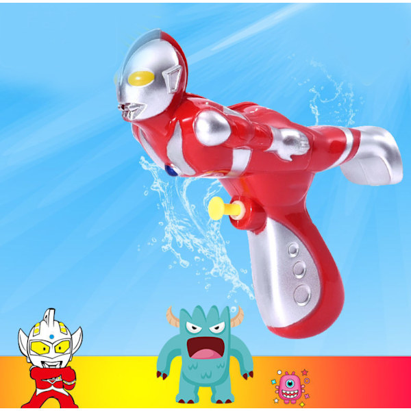 Liten vattenpistol för barn, leksak med vattenpistol vid strandpool förälder-barn-spel (kosmisk superman, 2-pack)GroupM