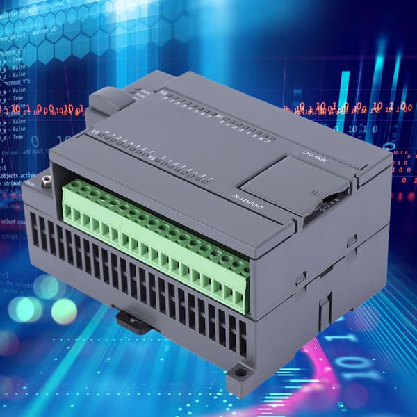 Programmerbar logisk kontroller 16 reléutganger DC 24V Anti-interferens