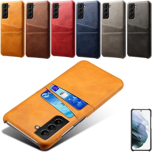 【HT】Samsung Galaxy S21 FE -korttikotelo - Harmaa Grå S21 FE SAMSUNG
