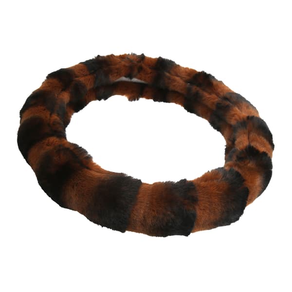 Universal 15 tommer blød fluffy plys ratdæksel tilbehør