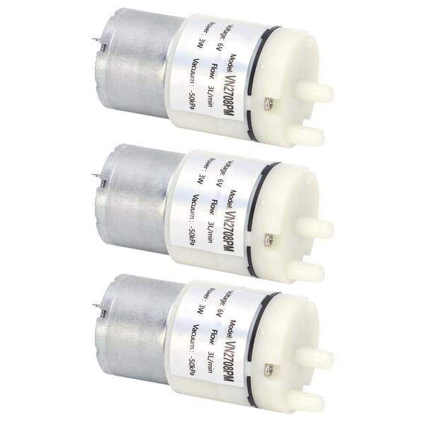 Mini-tyhjiövesipumppu akvaarioon DC 6V 3 kpl