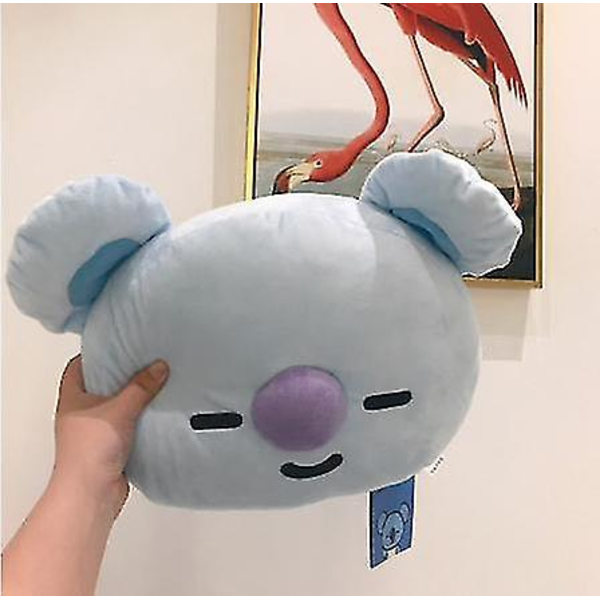 Kpop täytetty lelu ihana tyyny pehmo tyyny sydän koira koala hevonen lammas kani peluche nukke GRAY