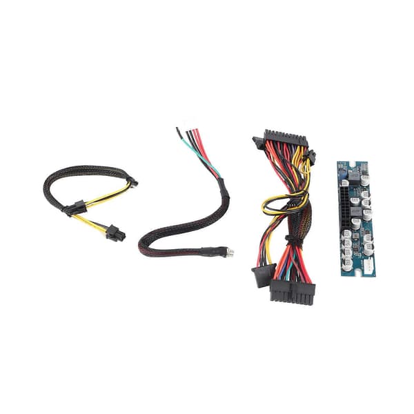 PC PSU DC 12V Input 300W Computer Strømforsyningsmodul med 24Pin Tilslutning/AUX/SATA Kabel