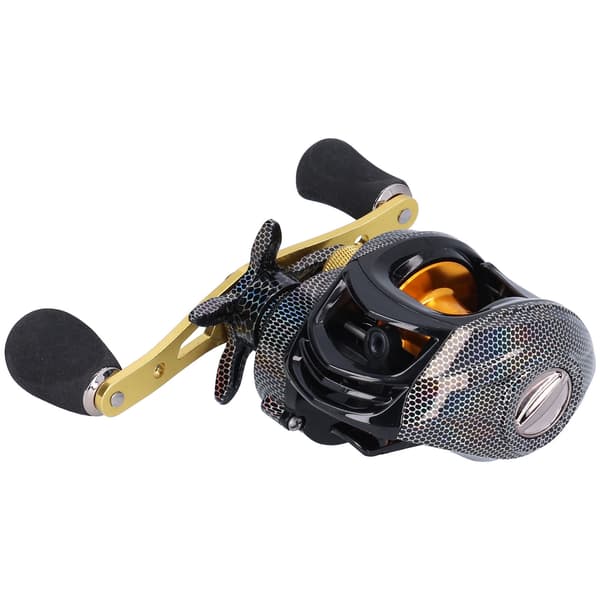 PRO BEROS Högpresterande Baitcasting Rulle 18+1 BB 7.2:1 Utväxling Magnetisk Broms Höger Hand