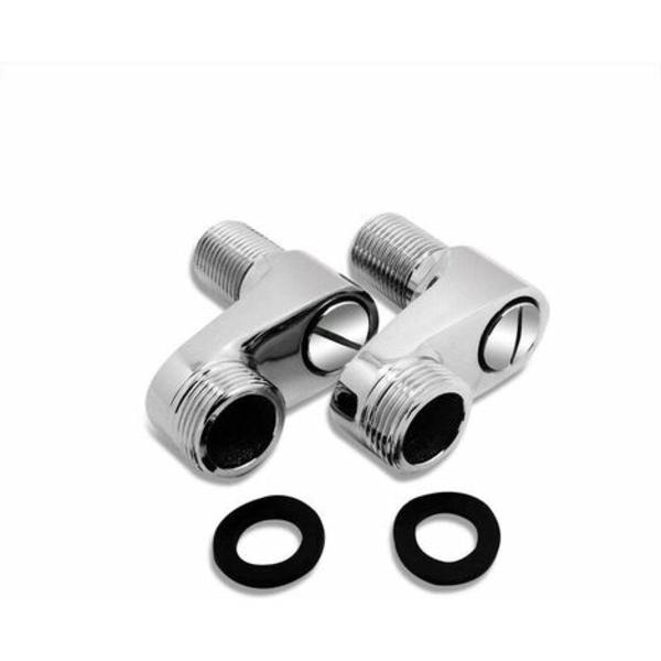 Pakke adapter til badekarhane med justerbar svingarm 3/4", 1/2", Claw Brusehane, Badeværelsesblandingsbatteri i massiv messing Accesso