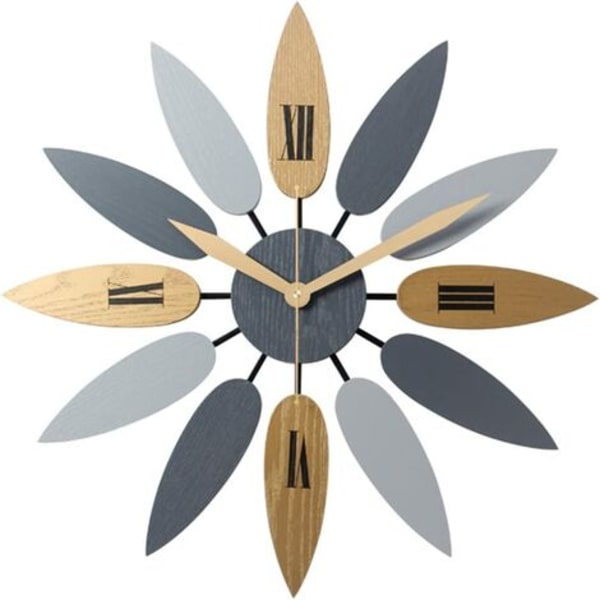 52CM Giant Väggklocka Modern Väggklocka 3D Silent Clock Dekorativa väggklockor för vardagsrum, kontor, kök, sovrum