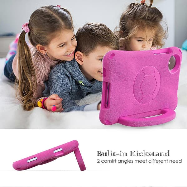 För Xiaomi Redmi Pad SE 4G 8,7 tum EVA-fodral Tabletskydd med stödstöd - Ros Multicolor Rose