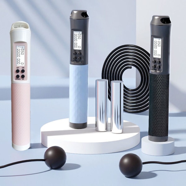 Hopprep, Digitalt hopprep med kalori- og loopräknare, black dual purpose