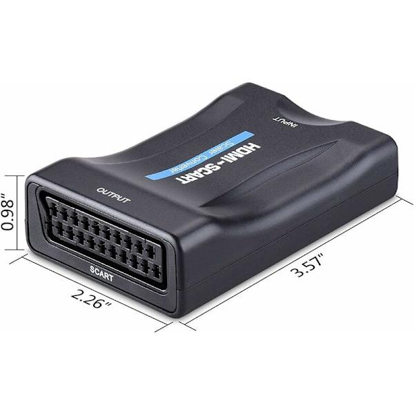 Scart till HDMI-hemomvandlare (power (färglåda)) för verktygsrum