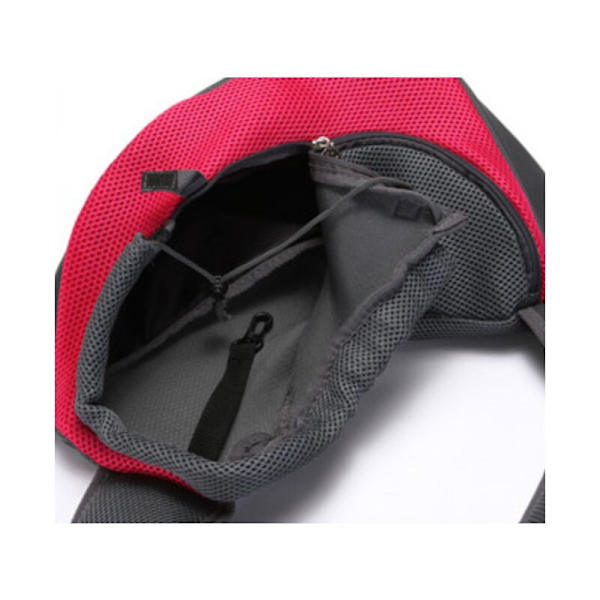 Pet Messenger Bag, Pet Carrier Bag, Andas Mesh Axelväska för små husdjur, Hands Free Bag för katt och hund för Trav