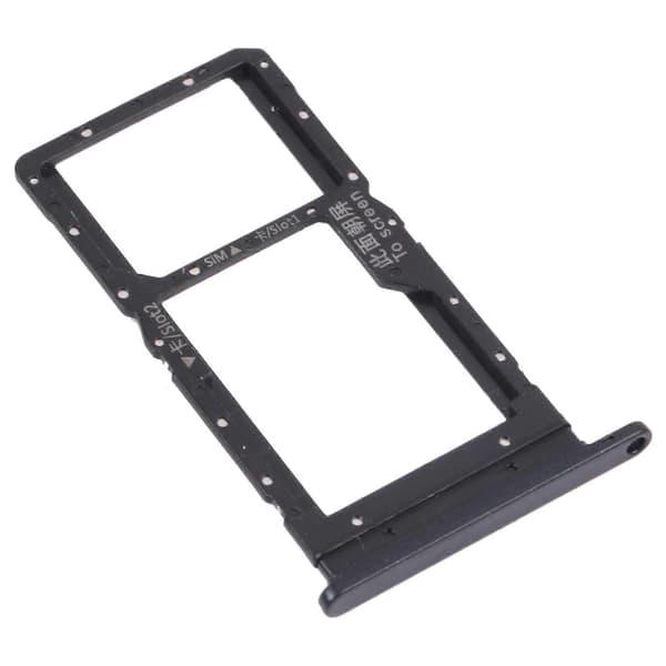 SIM-kortsfack + SIM-kortsfack / Micro SD-kortsfack för Honor Play 20 Black