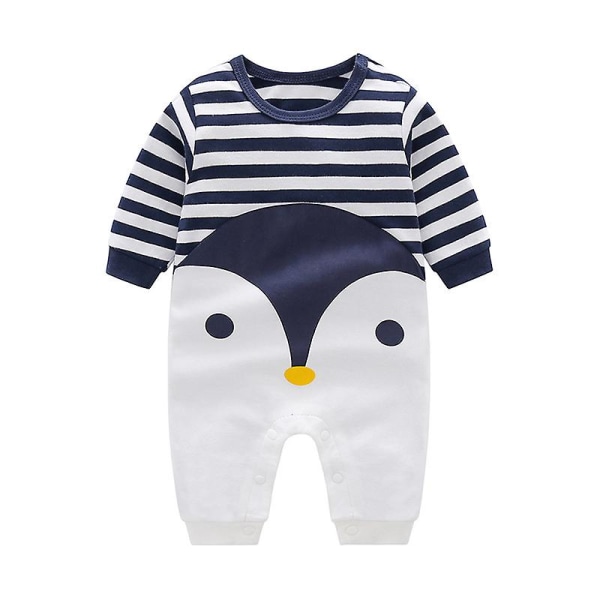 Baby Penguin Tecknad Jumpsuit 80cm