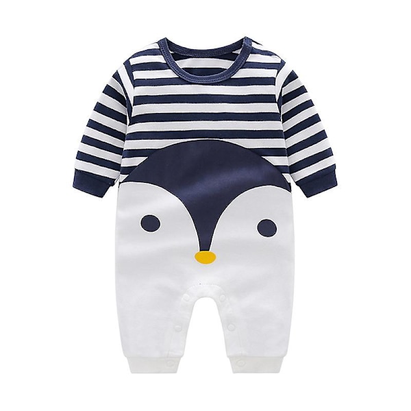 Baby pingvin tegnefilm jumpsuit 73cm