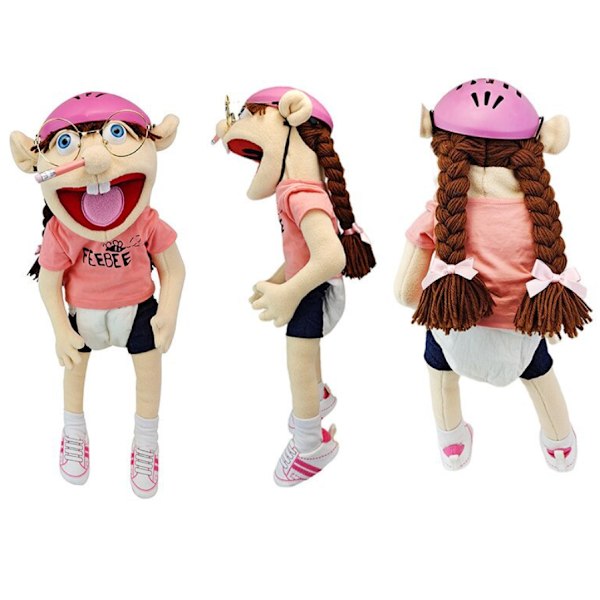 58 cm Phoebe Hat Hand Puppet Game Fyllda docka Barngåvor Phoebe