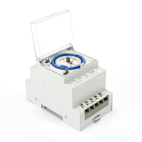 Tidsbryter, Sul181d 24 timers timer 250vac 16a Manuell relé/automatisk timerkontroller