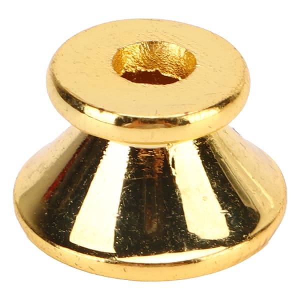 2st Gitarr Lås Knappar Metall Ändstift Set Monteringsskruvar Ullblock Modern Design för Bas Ukulele Guld