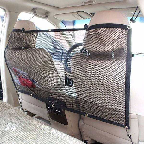 112cm*62cm Black Car Pet Isolation Net Hund Isolation Barrier Net
