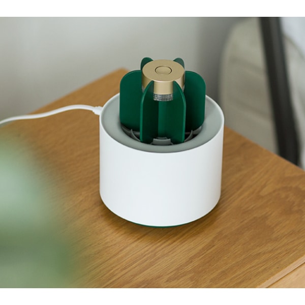 Cactus Mosquito Killer Lamp Hjem Soverom Kontor Mute Small Portable USB Mosquito Killer Lamp,