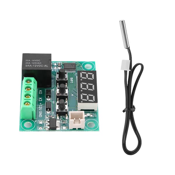 Högprecisions Digital Termostat Temperaturkontroll Strömbrytare Sensor Modul XH W1209