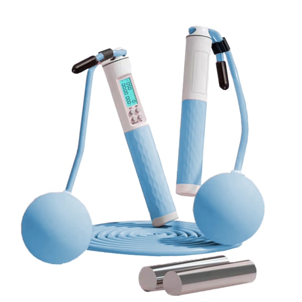 Hopprep, Digitalt hopprep med kalori- og loopräknare, blue dual purpose