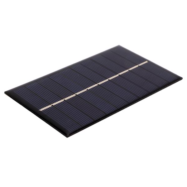 Mini solpanel polykrystal Effektiv DIY solcelle til vandpumpe gadebelysning 1,2W 5V