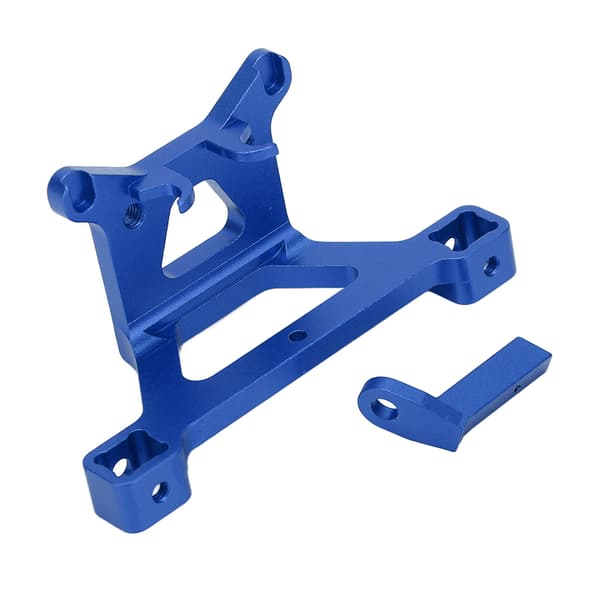 RC Bil Front Bracket Mount Erstatnings Aluminium Front Bracket Sæde til Traxxas E Revo VXL til Slash4WD til Summit 1/16 RC Biler Blå