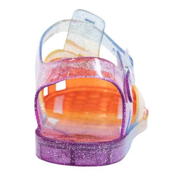 [HT]Trespass Barn/Kids Jelly Sandaler Regnbåge Rainbow 2 UK