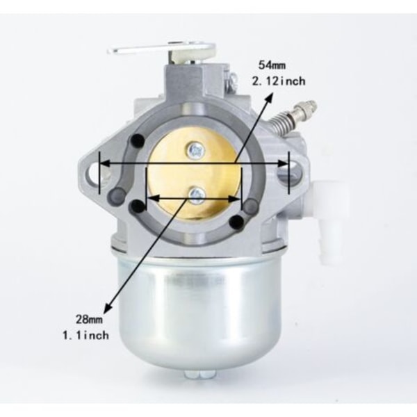 Förgasare till Briggs Stratton röjskärare 690115 Walbro Lmt 5-4993 Förgasare 12,5 hk gräsmatta maskin 690115