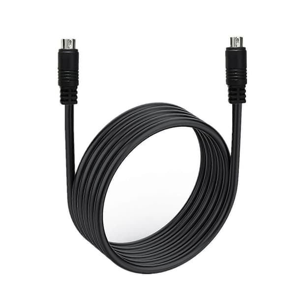 4Pin DIN han til han stikadapterkabel til lyd- og videoenhedsforbindelse 0.5m