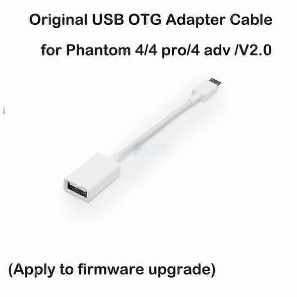 USB OTG-sovitinkaapeli DJI Phantom 4 Pro/Adv/V20 -dronen laiteohjelmistopäivitykseen [ht]