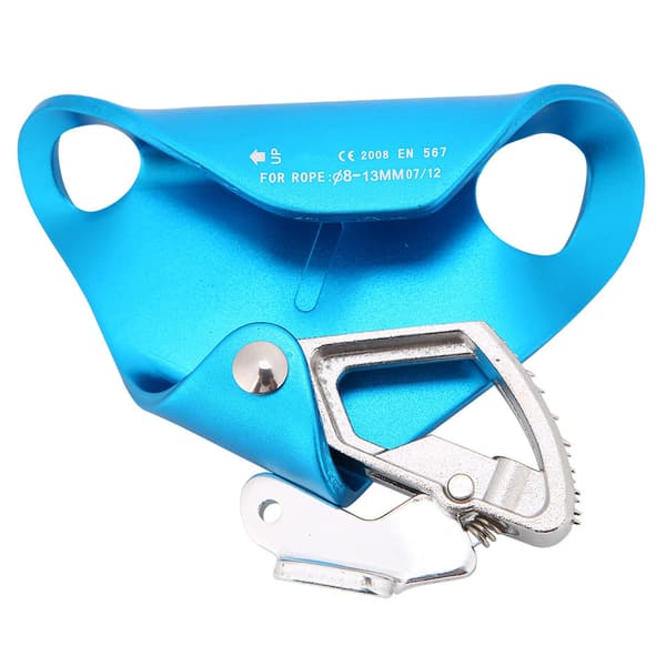 Klättring Ascender Riser Fall Arrest Safty Gear Bergsklättring Utrustning för bergsklättring Blå