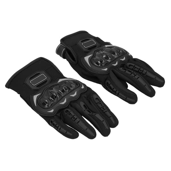 2ST Motorcykelhandskar Andningsbara Mesh Dot Skyddsutrustning Män Kvinnor