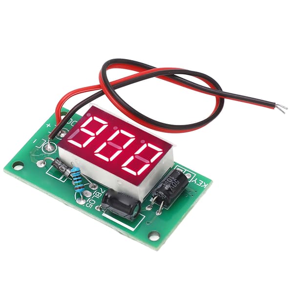 3-bits rød digital skjerm trigger teller modul med minnefunksjon PCB 16‑26V for utstyr maskin