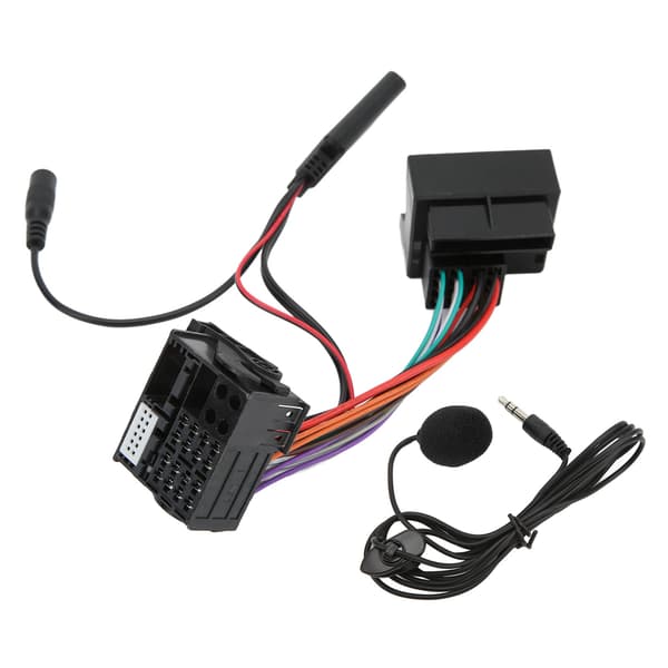 Citroen C2 C3 C4 C6 Bilstereo RD4 40 Pin Bluetooth Mikrofon AUX IN Kabel Adapter Erstatning